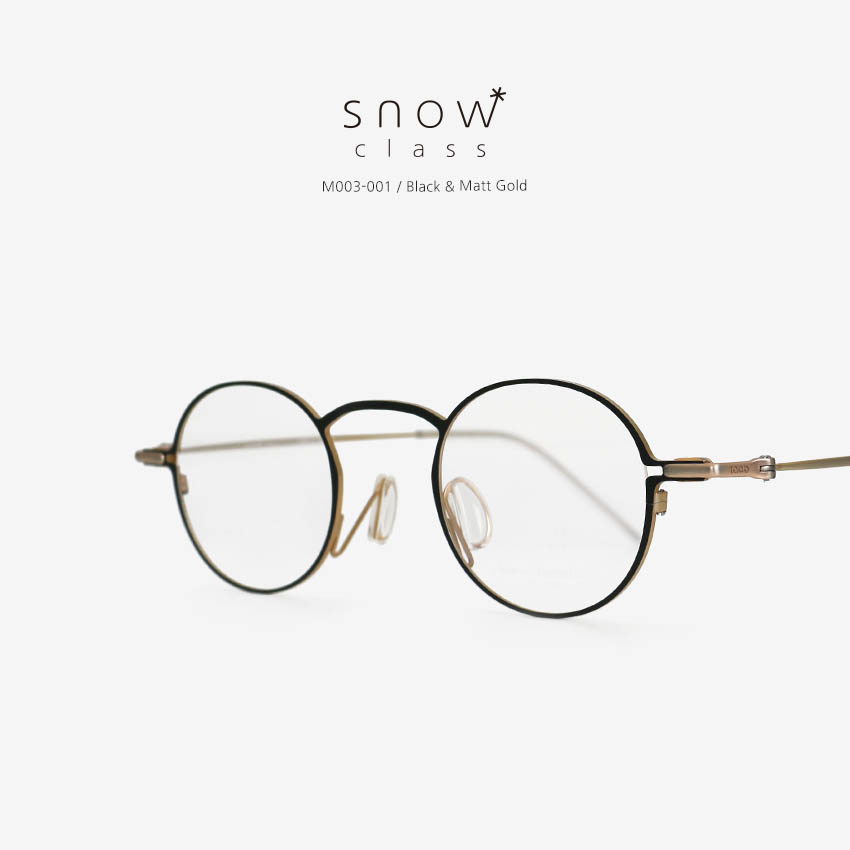 김종필안경 스노우클래스 M003 블랙 측면