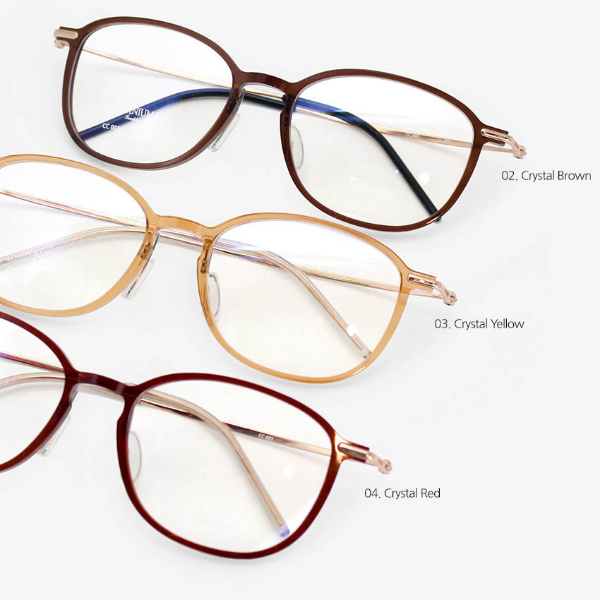 김종필안경 스노우클래스 CC003 컬러구성 안내1