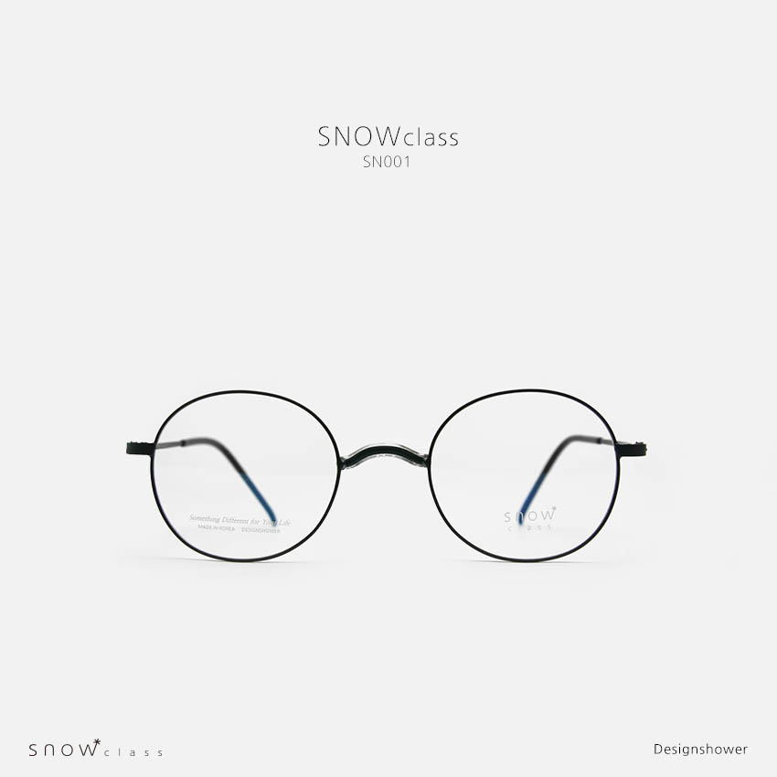 디자인샤우어 김종필안경 스노우클래스 SN001-001 정면