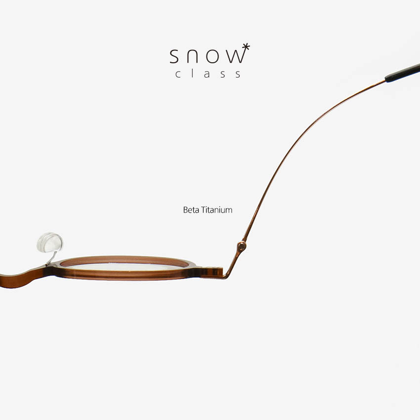 김종필안경 스노우클래스 CC001 베타티타늄소재의 편안한 착용감