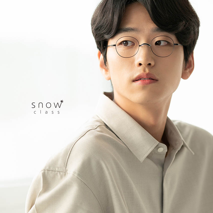 김종필안경 스노우클래스 SN004 모델 착용사진1 