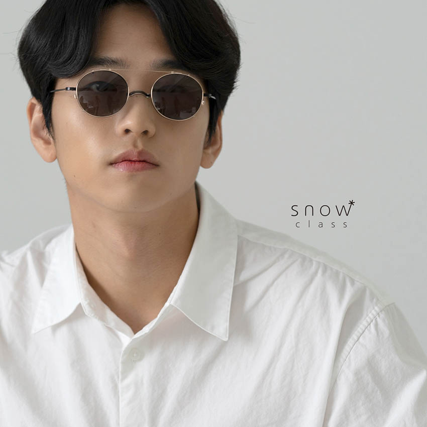 SN002선글라스클립 모델 착용1