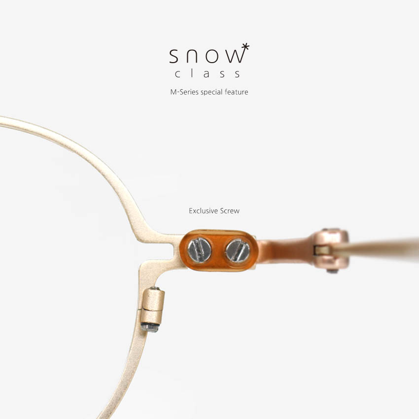 김종필안경 스노우클래스 M003 모듈유닛을 결합하는 전용 나사