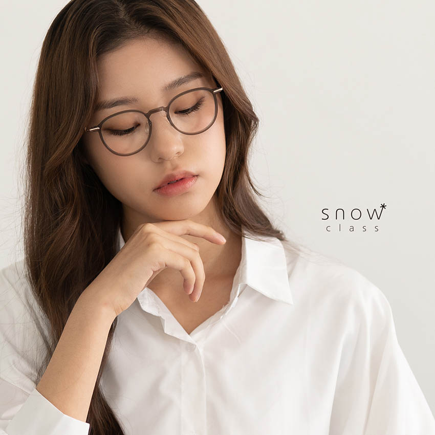 김종필안경 스노우클래스 CC002 모델 착용사진2