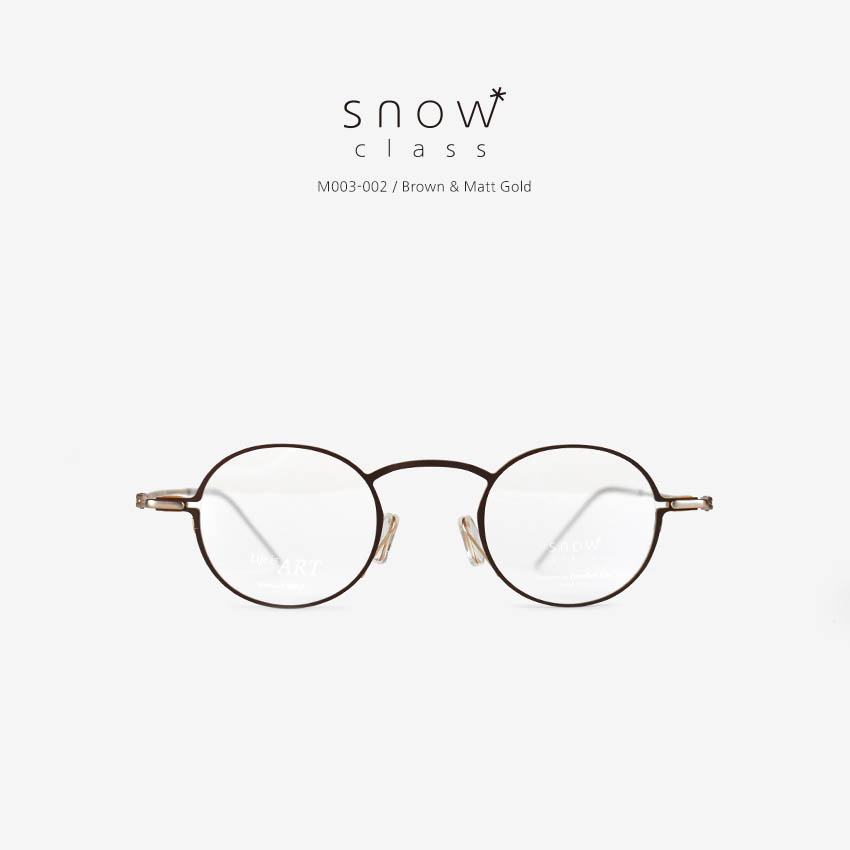김종필안경 스노우클래스 M003 브라운