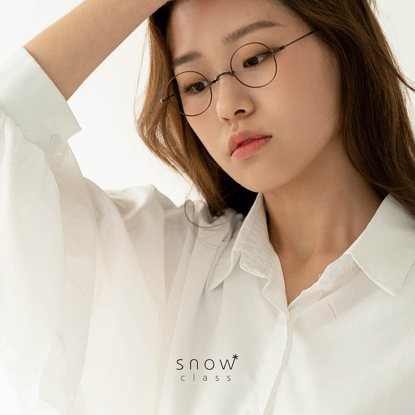 김종필안경 스노우클래스 SS001 모델 착용사진1