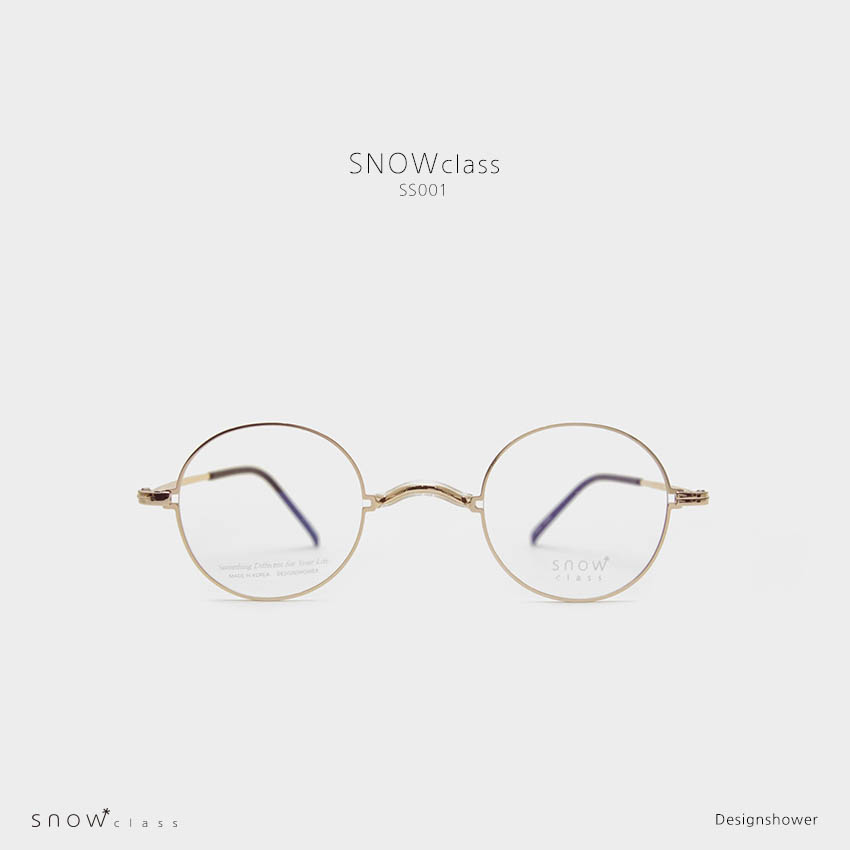 디자인샤우어 김종필안경 스노우클래스 SS001 정면