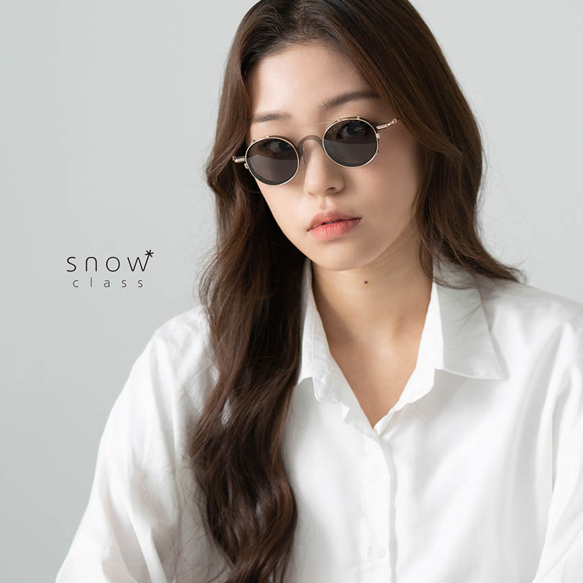 김종필안경 스노우클래스 CC001 선글라스 클립 모델 착용사진2
