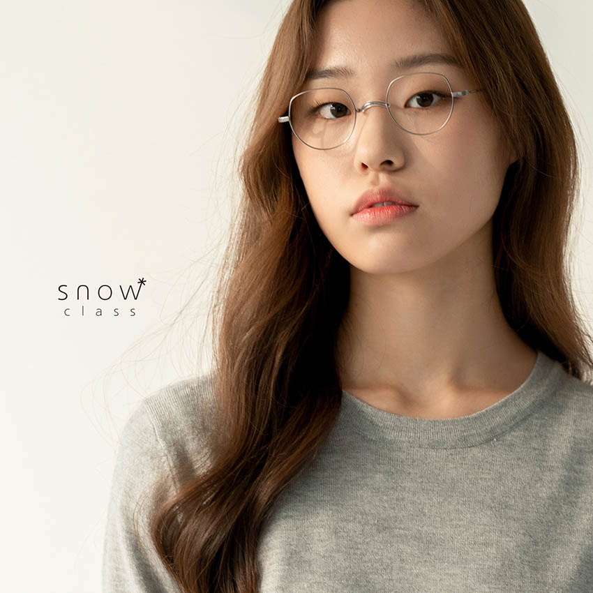 김종필안경 스노우클래스 SNS001 모델 착용사진1
