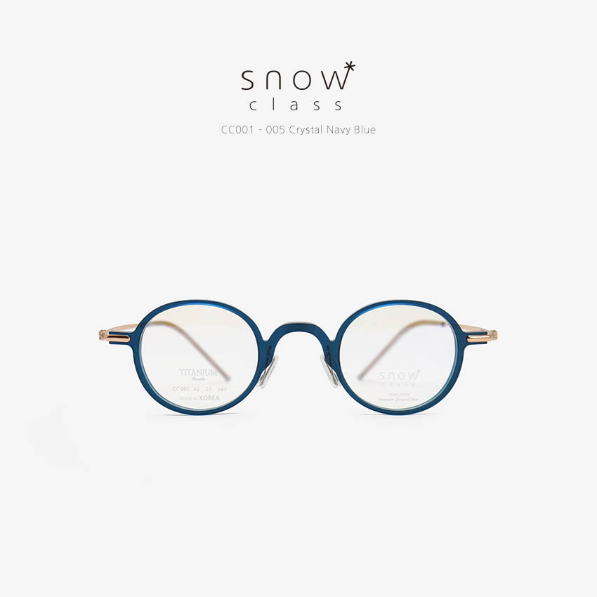 디자인샤우어 김종필안경 스노우클래스 CC001-블루