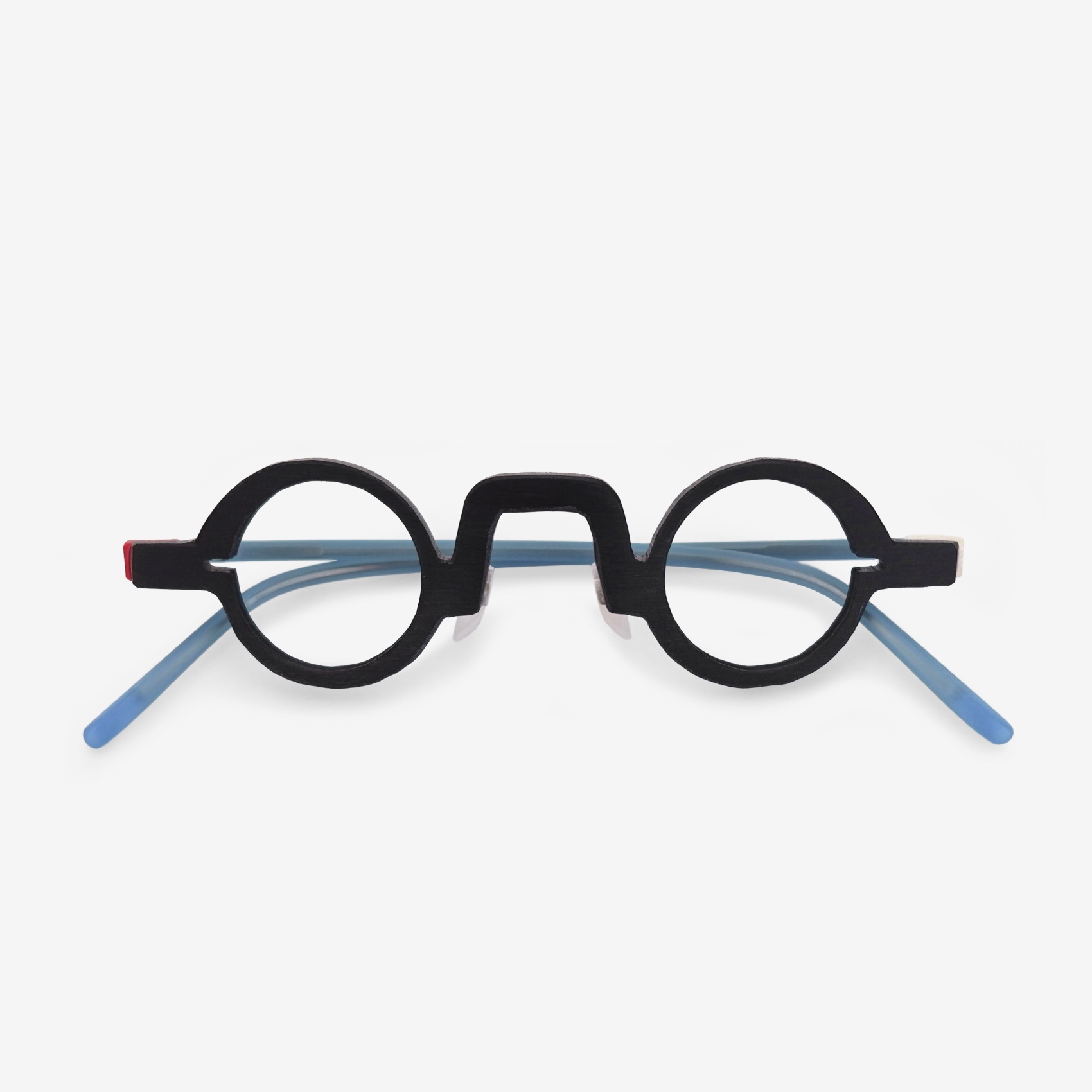 김종필 수제안경 DSRR-137 다리접은 정면 이미지