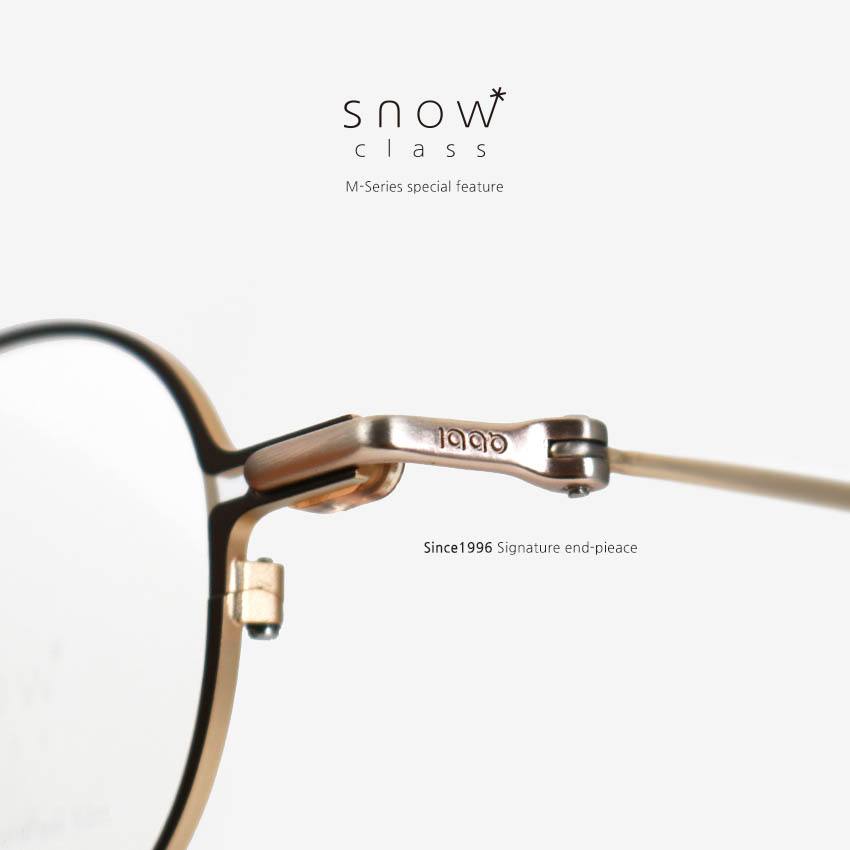 김종필안경 스노우클래스 M003 캐스팅 엔드피스
