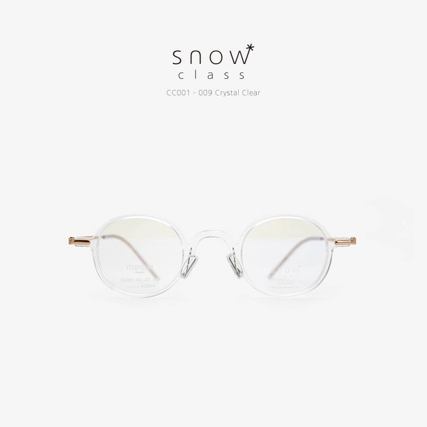 디자인샤우어 김종필안경 스노우클래스 CC001-투명