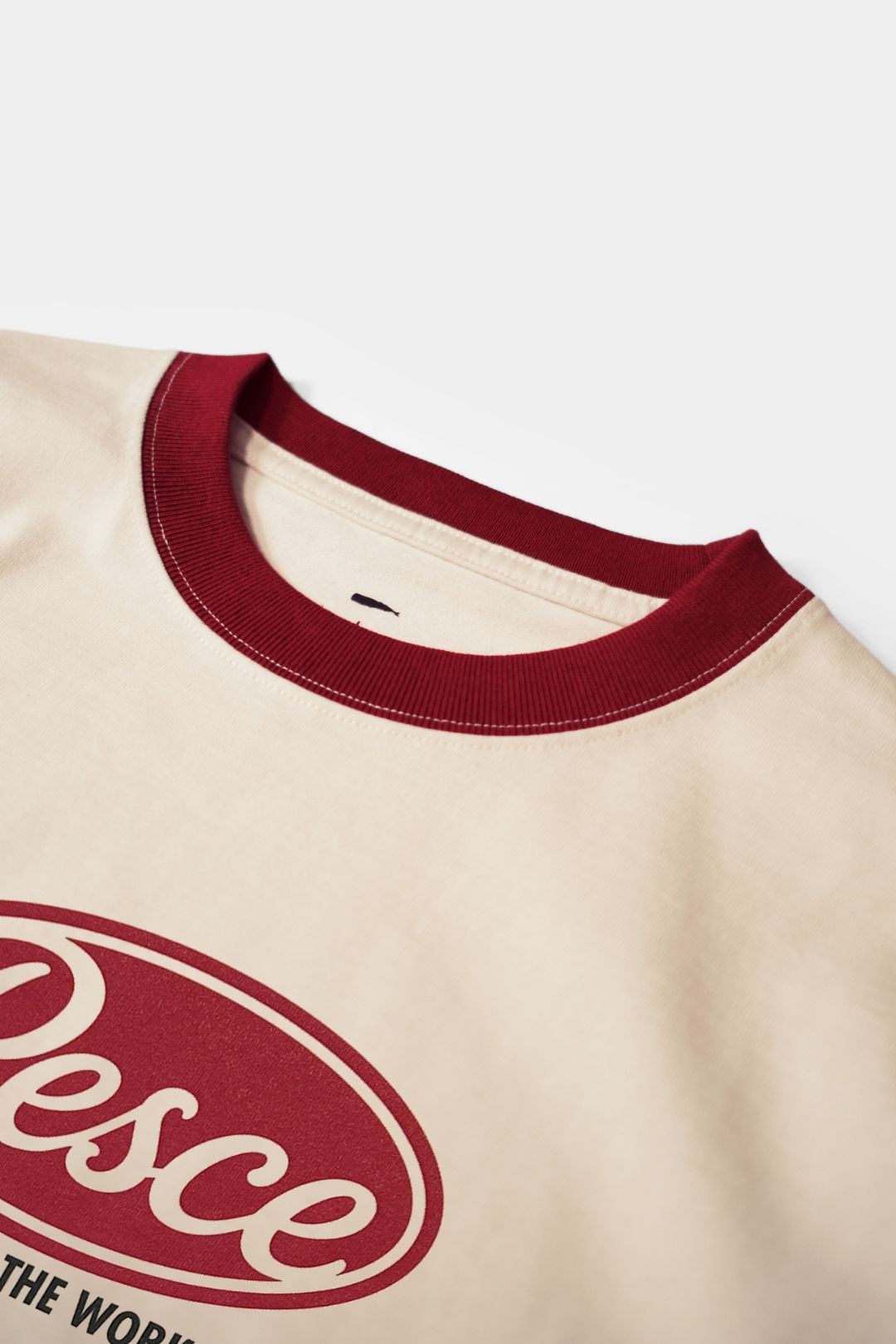 白(백) Heavy Cotton LS - PESCE 'Red