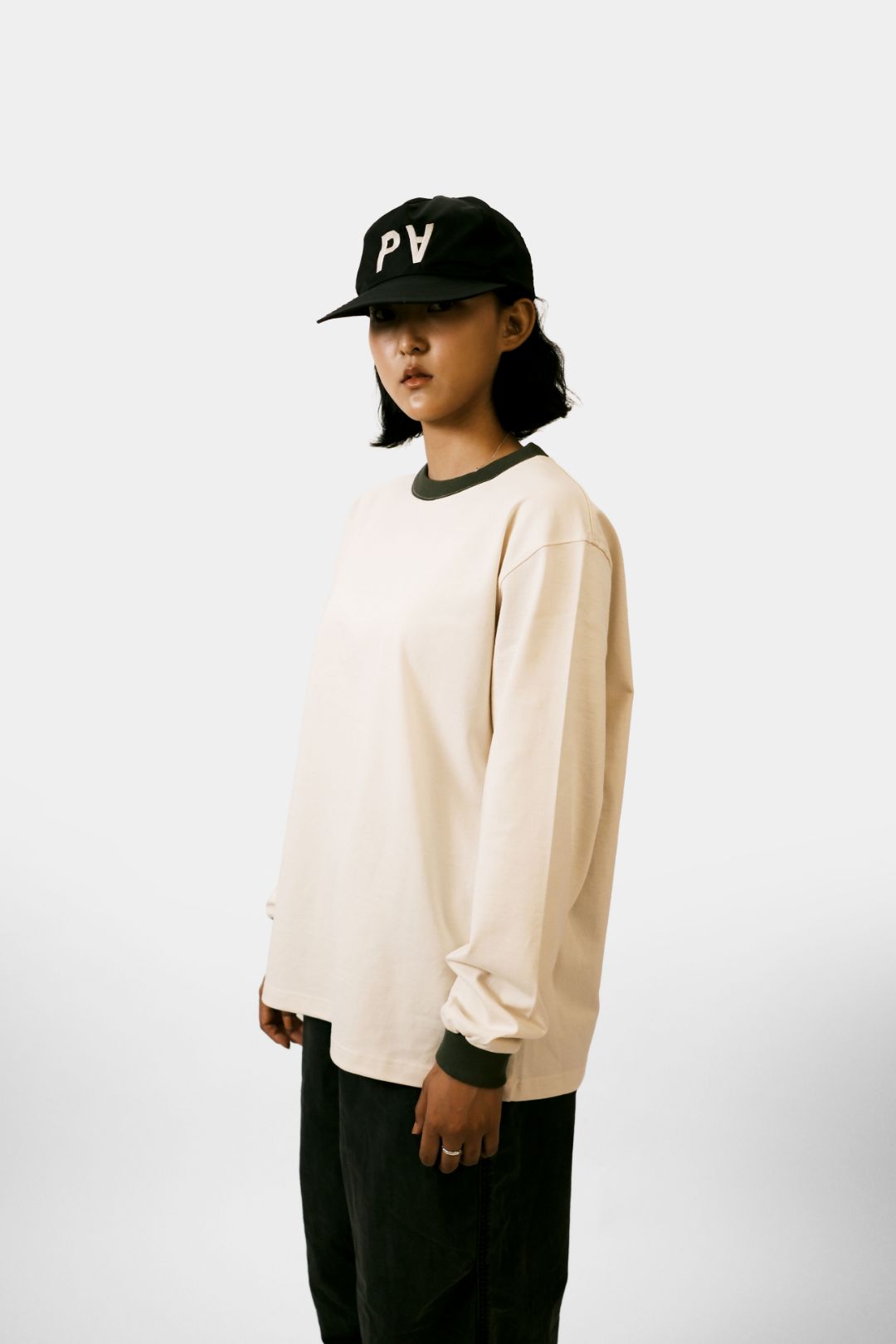 白(백) Heavy Cotton LS - 'OV