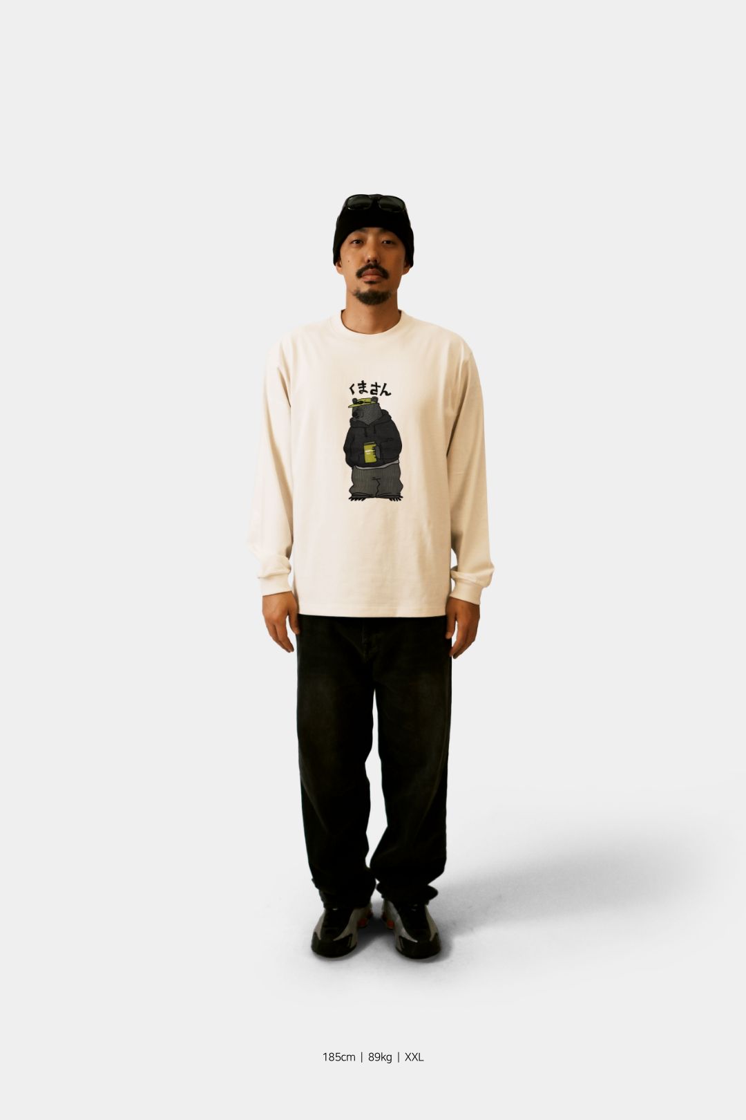 白(백) Heavy Cotton LS - Bear