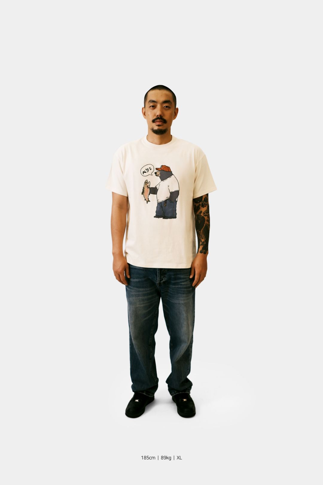 白(백) Heavy Cotton : Bear
