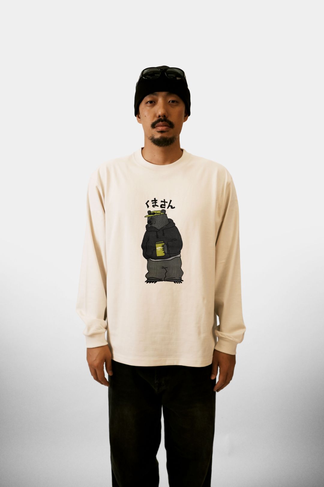 白(백) Heavy Cotton LS - Bear