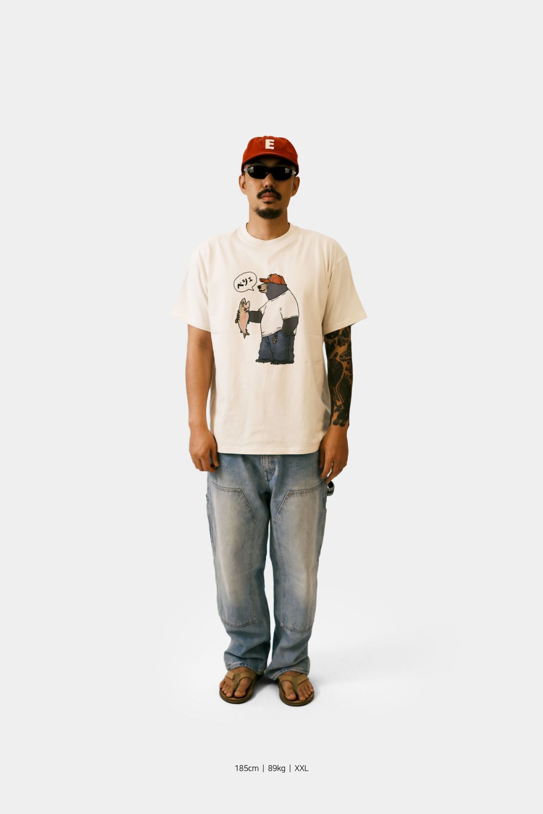 白(백) Heavy Cotton : Bear