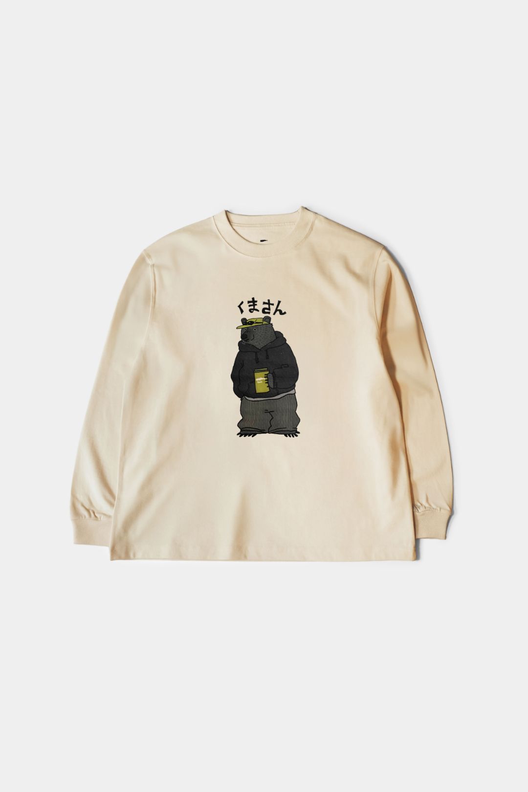 白(백) Heavy Cotton LS - Bear