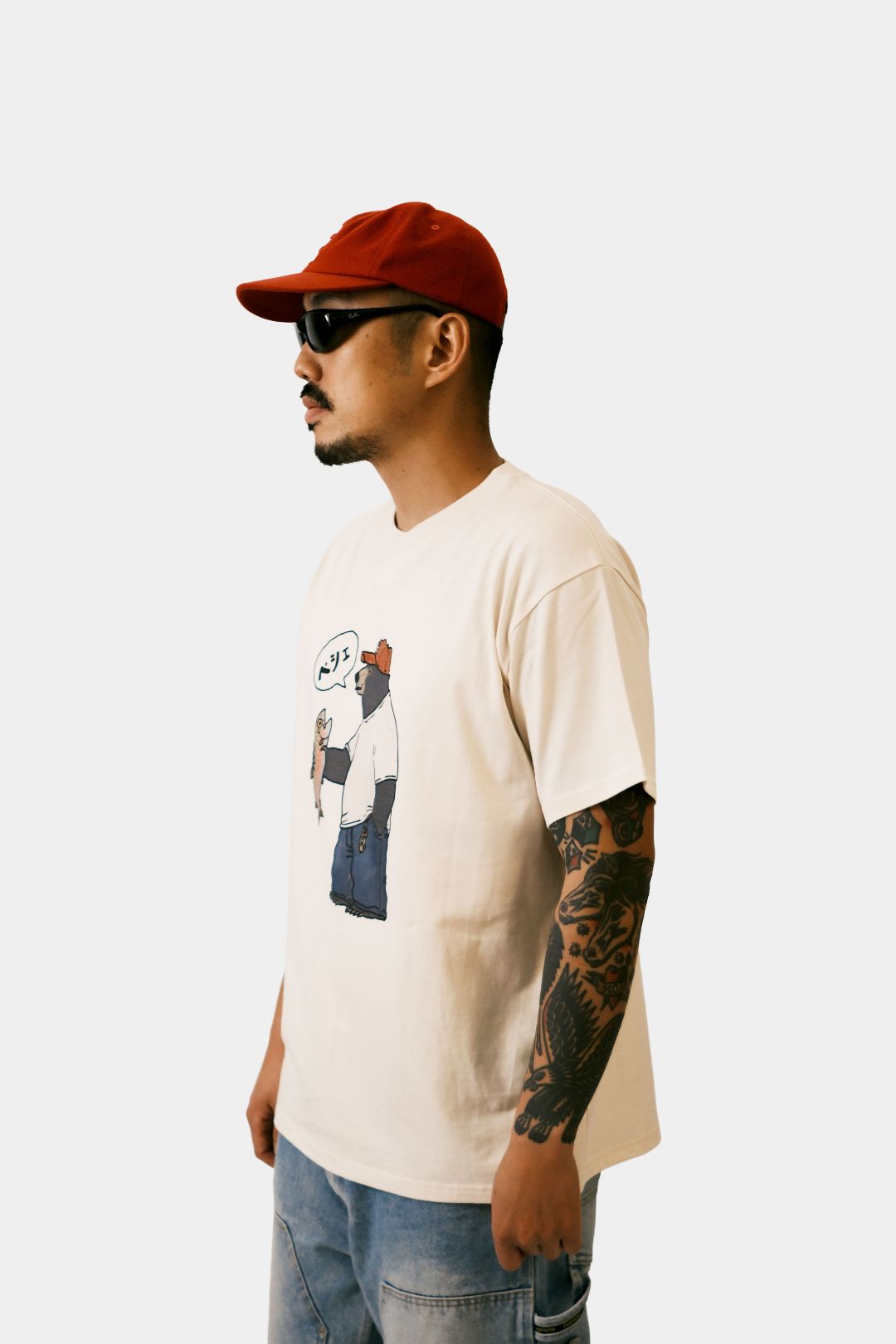 白(백) Heavy Cotton : Bear