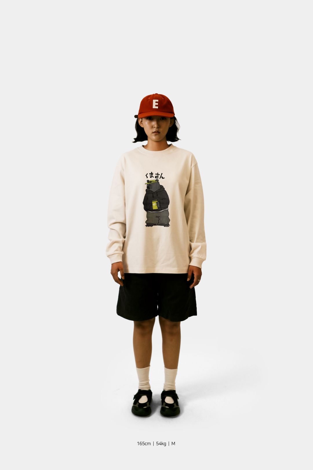 白(백) Heavy Cotton LS - Bear