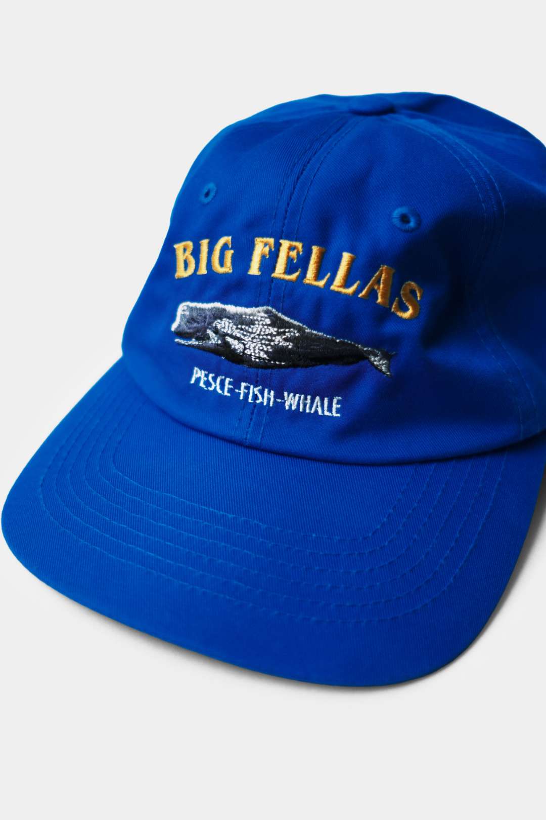 Billi Washed Cap 'BF Sperm whale