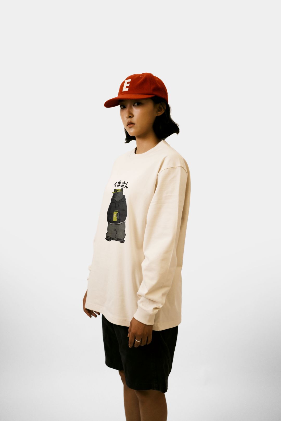 白(백) Heavy Cotton LS - Bear