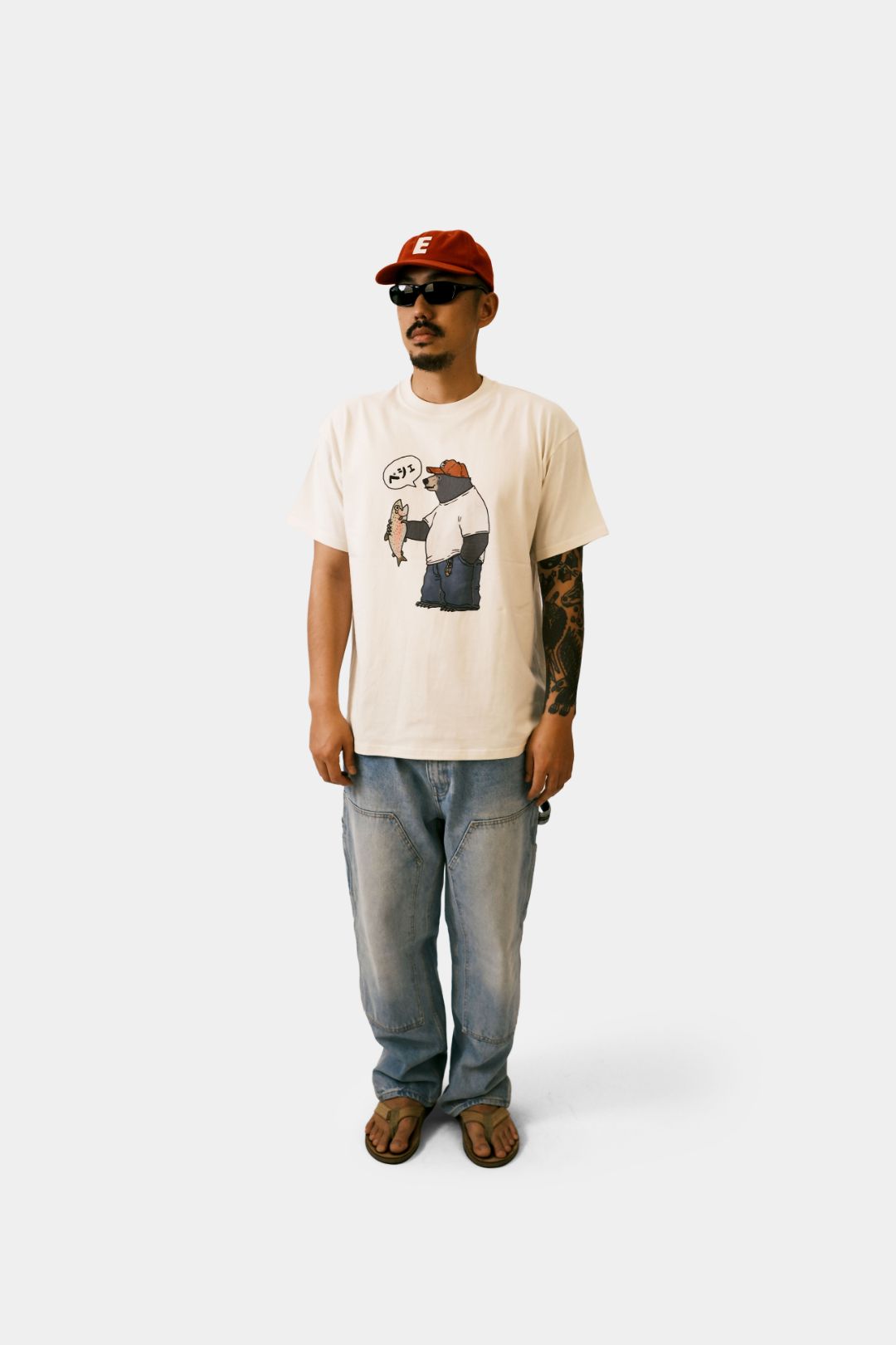 白(백) Heavy Cotton : Bear