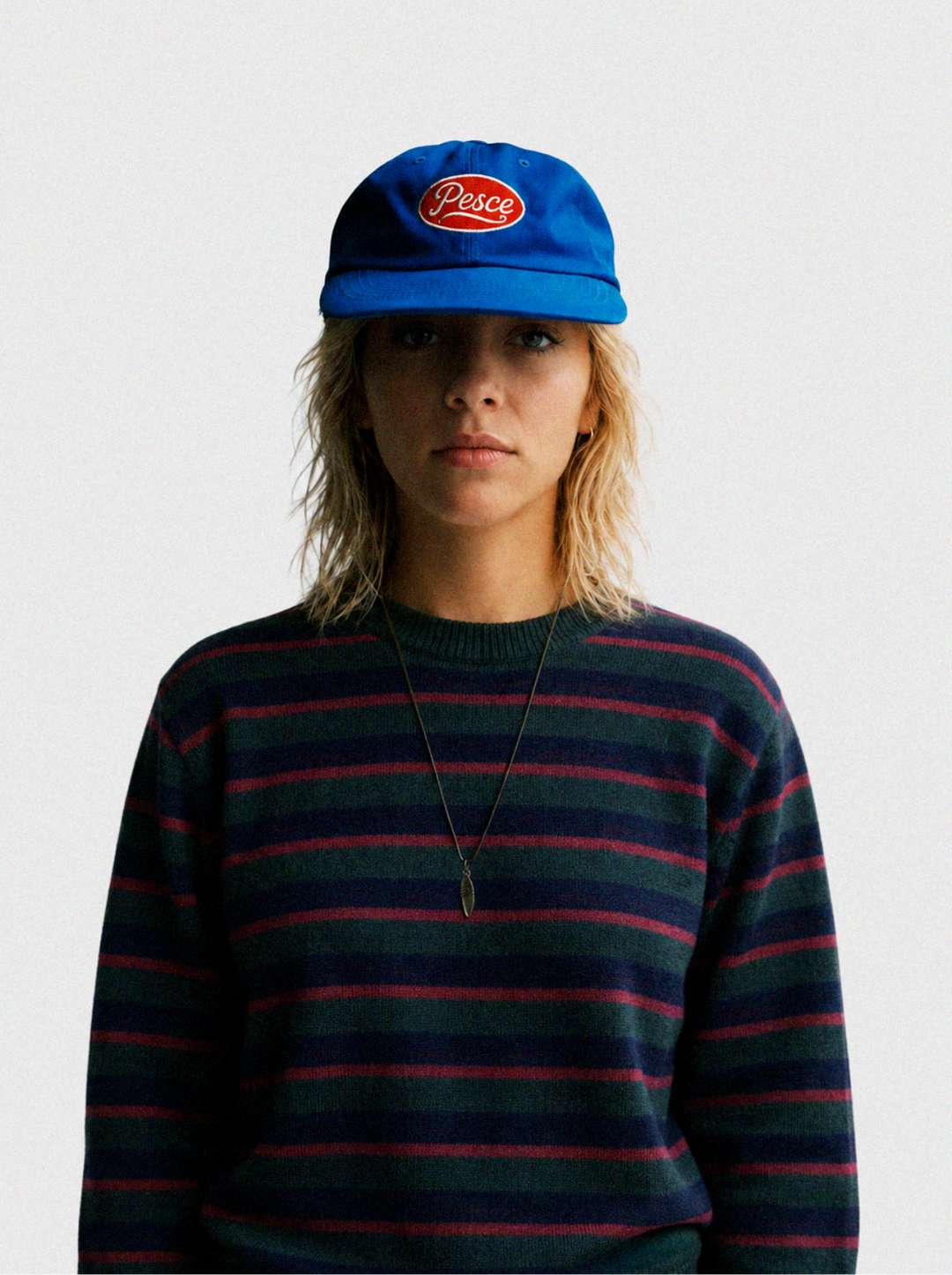 Billi Washed Cap 'Red Patch
