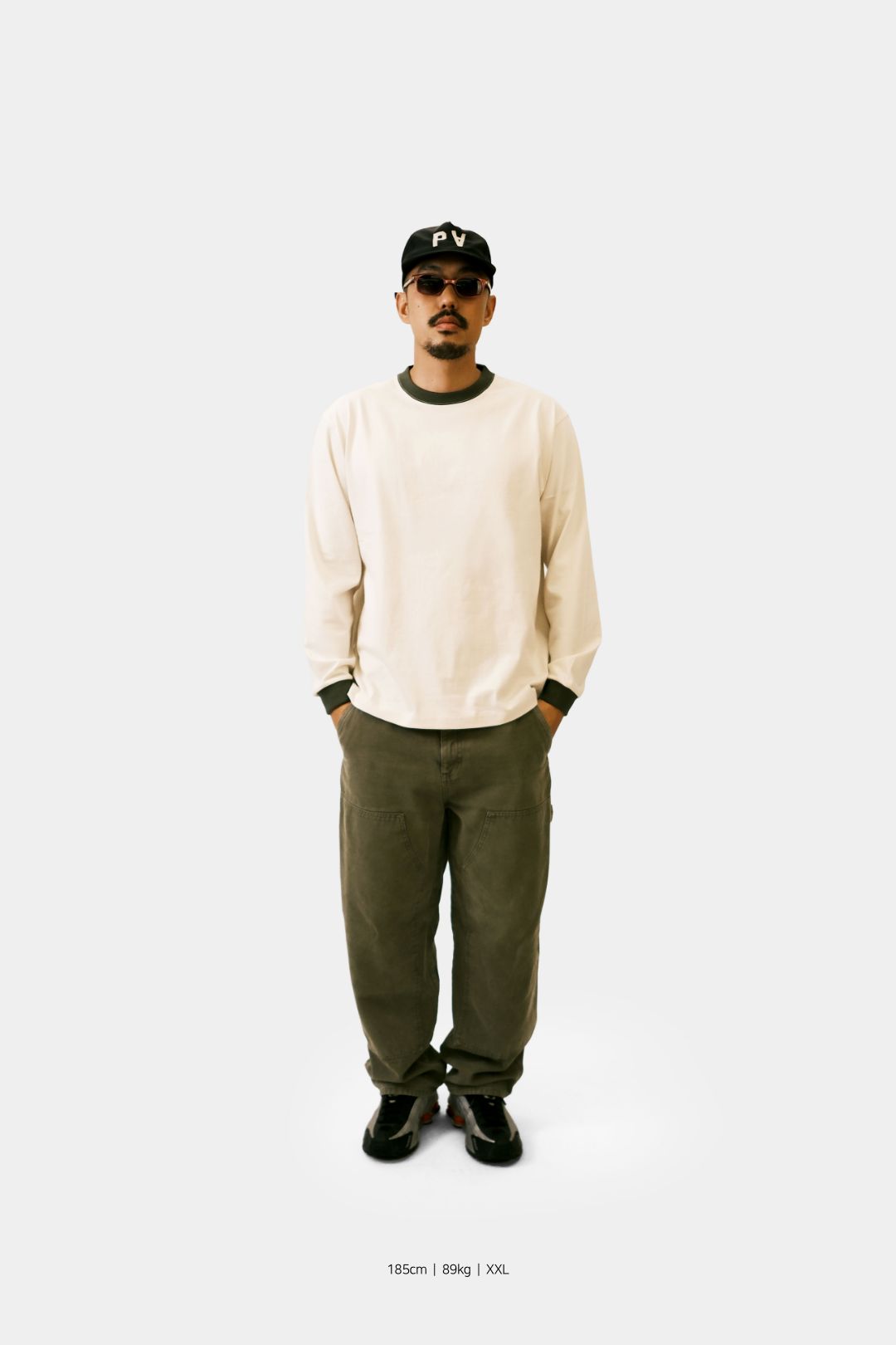 白(백) Heavy Cotton LS - 'OV