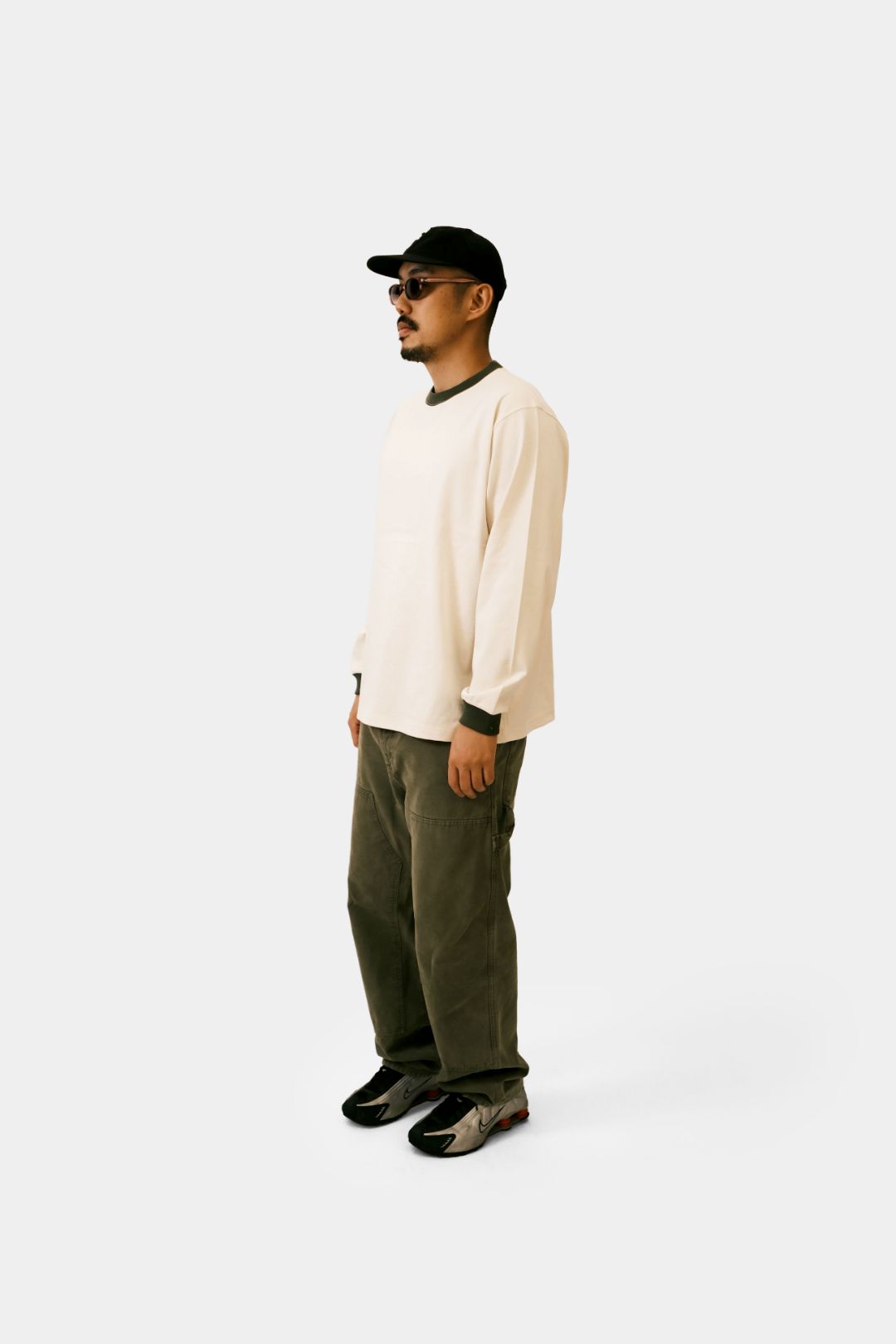白(백) Heavy Cotton LS - 'OV