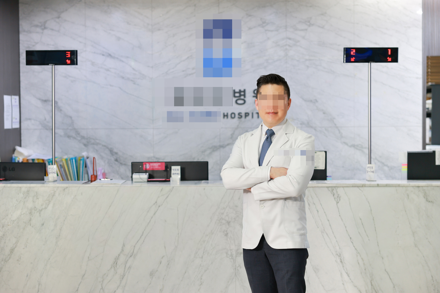 의료진 프로필 촬영 포트폴리오 1