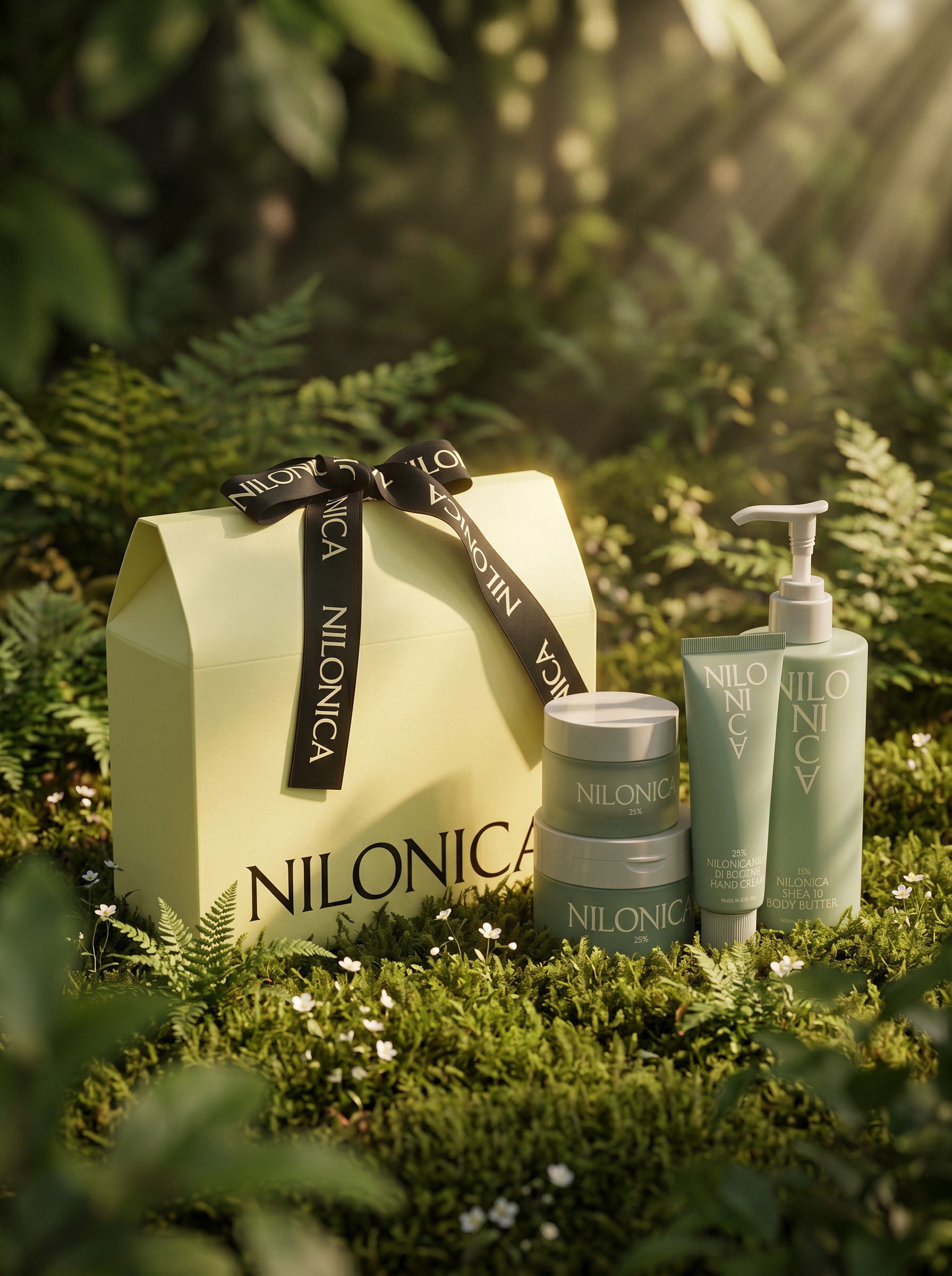 NILONICA BOTANICAL INTENSIVE MOISTURIZING CARE GIFT BOX(+SHOPPING BAG)