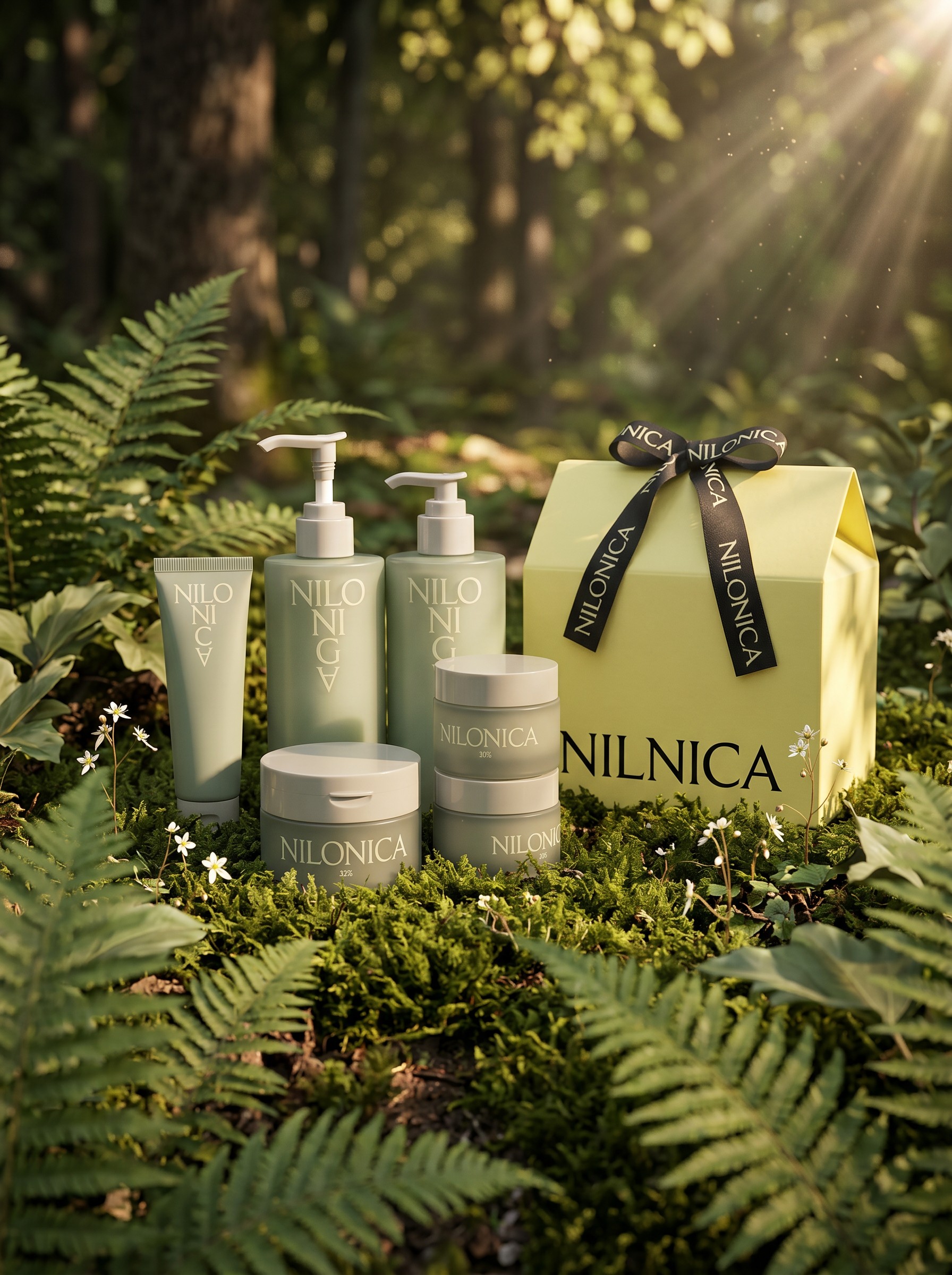 NILONICA BOTANICAL INTENSIVE MOISTURIZING CARE GIFT BOX(+SHOPPING BAG)