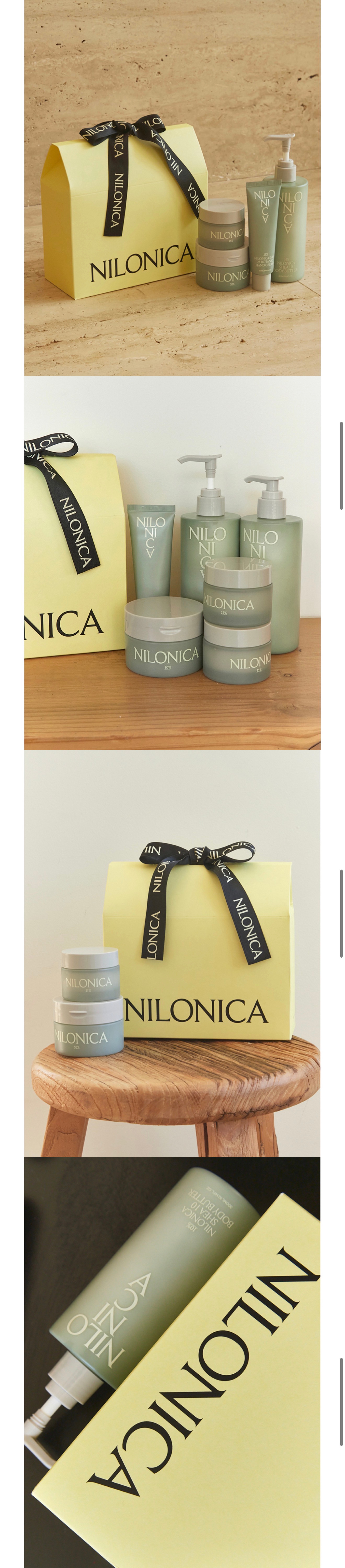 NILONICA BOTANICAL INTENSIVE MOISTURIZING CARE GIFT BOX(+SHOPPING BAG)