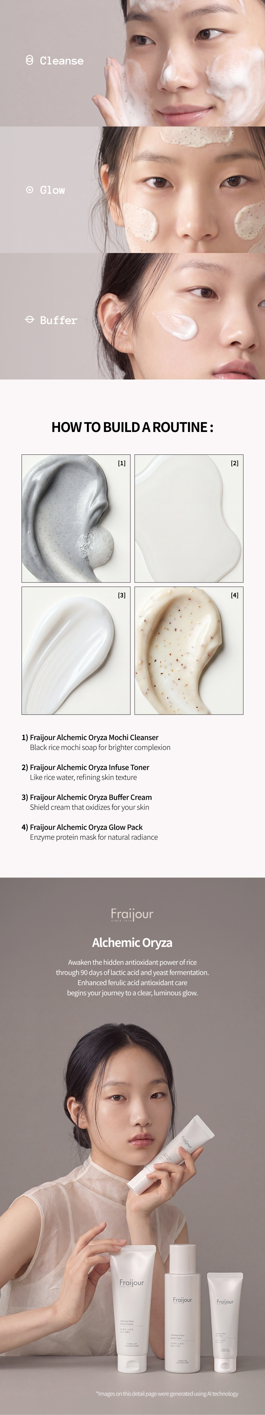 [FRAIJOUR] Alchemic Oryza Buffer Cream 50ml
