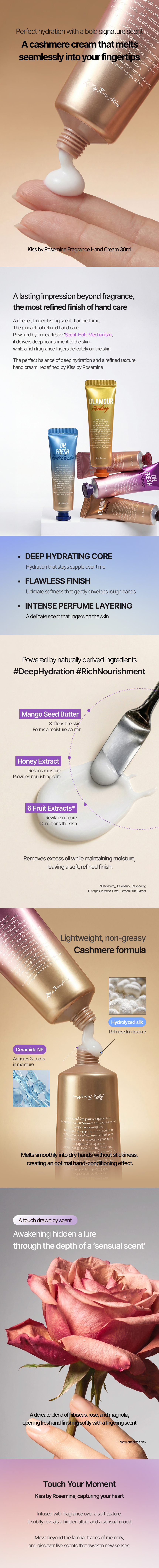 Fragrance Hand Cream 30ml | Oh, Fresh Forever product detail image