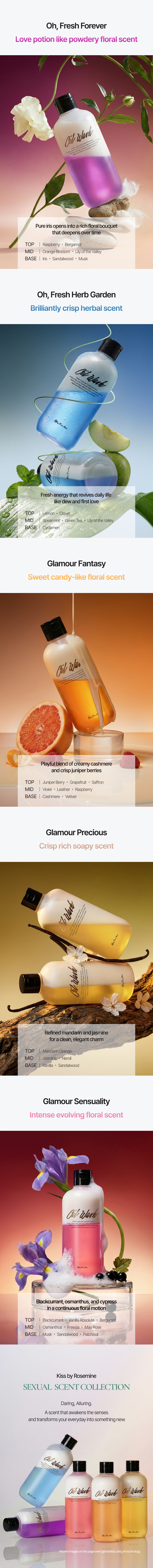 Oil Wash 300ml | Glamour Precious product detail image