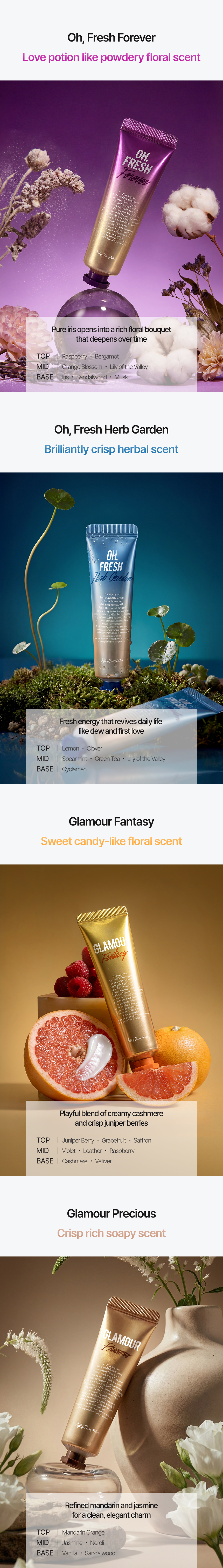 Fragrance Hand Cream 30ml | Glamour Fantasy product detail image