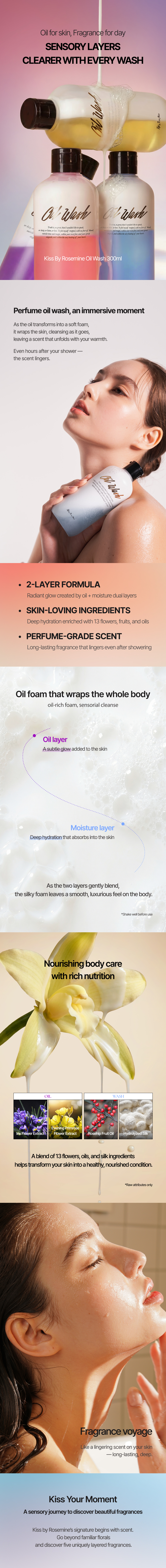 Oil Wash 300ml | Glamour Precious product detail image