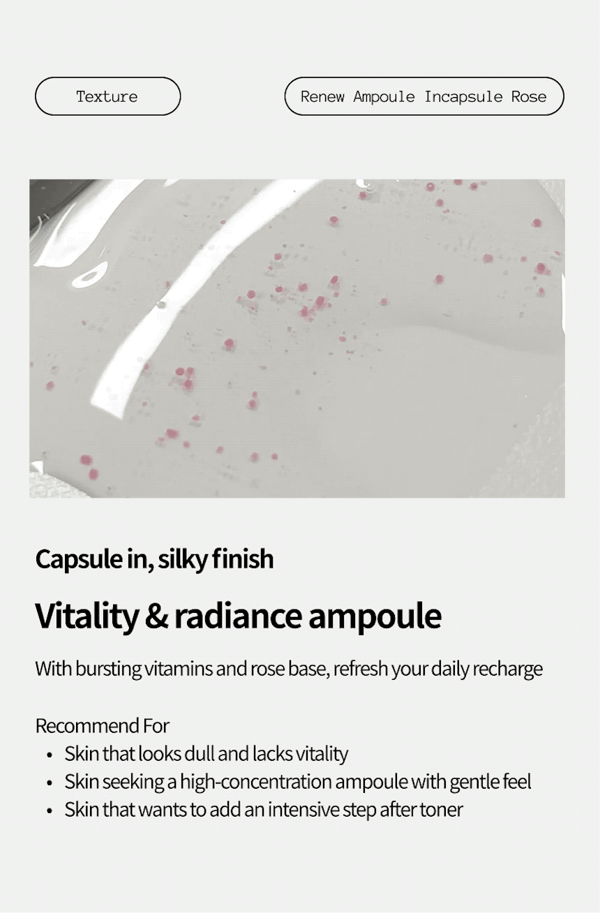 [FRAIJOUR] NAD⁺ PDRN Renew Ampoule Incapsule Rose 50ml