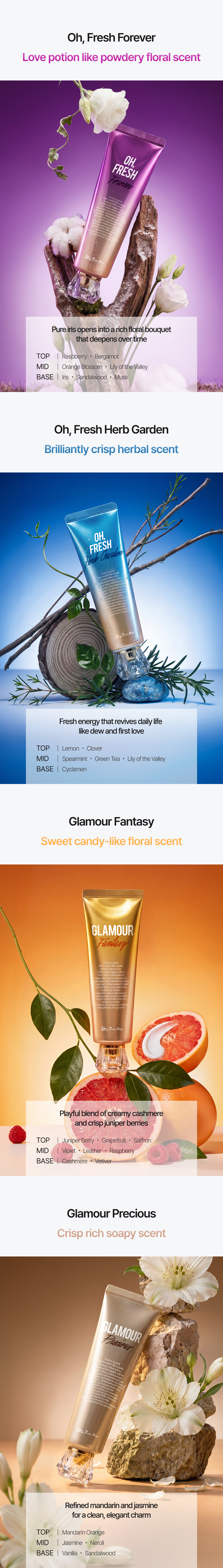 Fragrance Cream 140ml | Glamour Fantasy product detail image