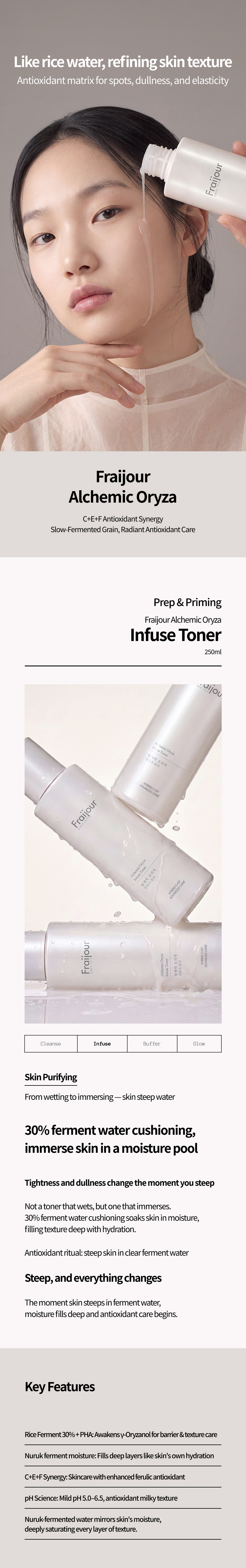 [FRAIJOUR] Alchemic Oryza Infuse Toner 250ml
