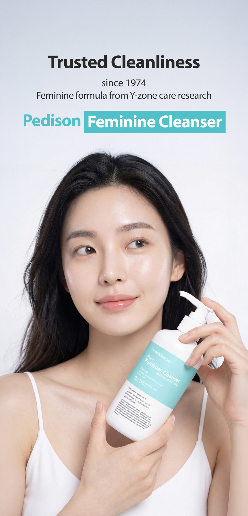Maternity Pure Feminine Cleanser Balance Care: Liquid type 300ml product detail image
