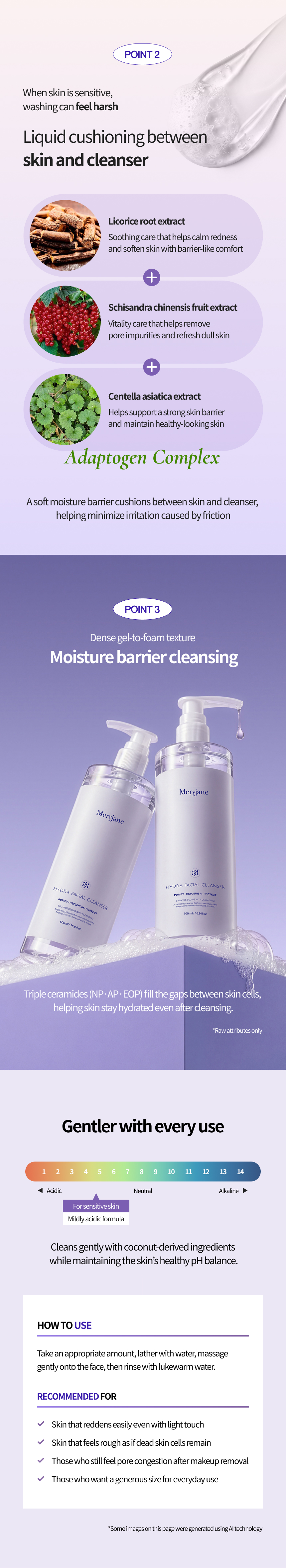 [Meryjane] Hydra Facial Cleanser 500ml