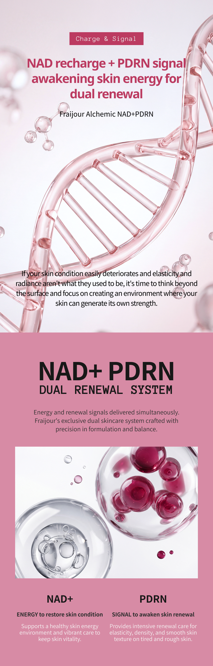 [FRAIJOUR] NAD⁺ PDRN Gentle Smoothie Foam 150ml