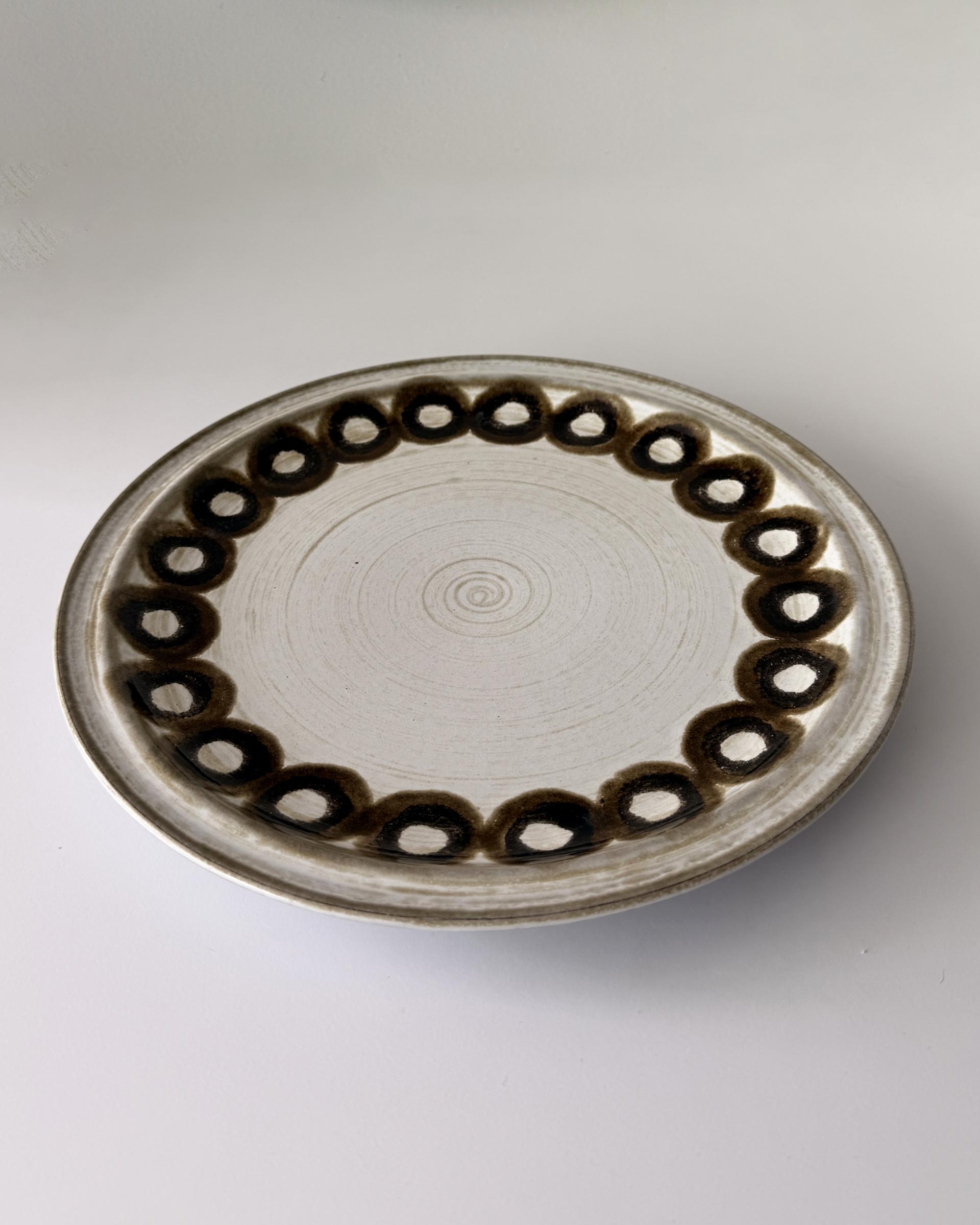 Vintage 1970s Ceramano Tique Dinner Plate (260mm)