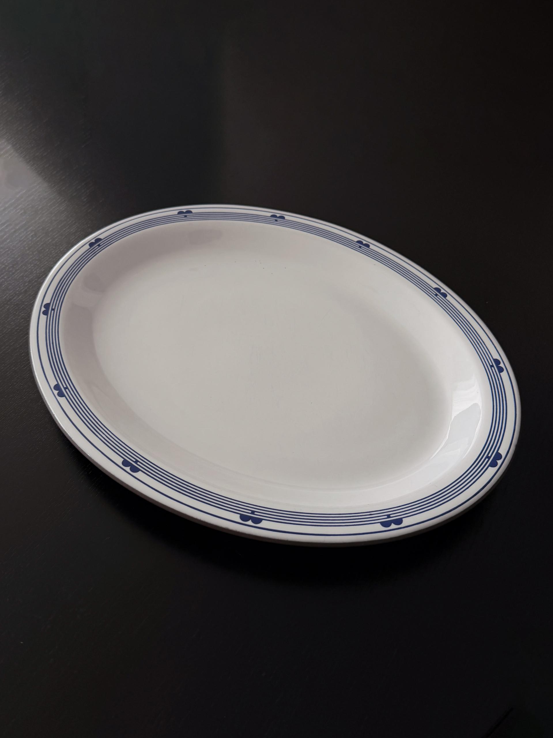 Vintage Hornsea Danube Oval Platter