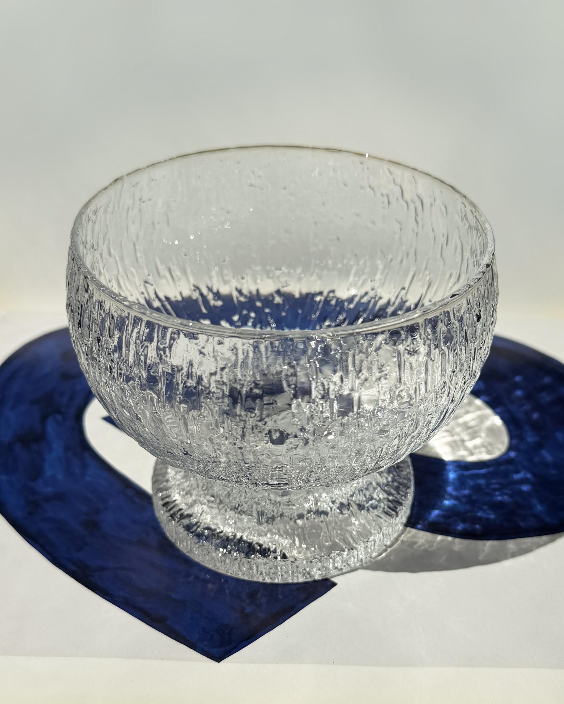 Vintage Iittala Kekkerit Glass Bowl (380ml)